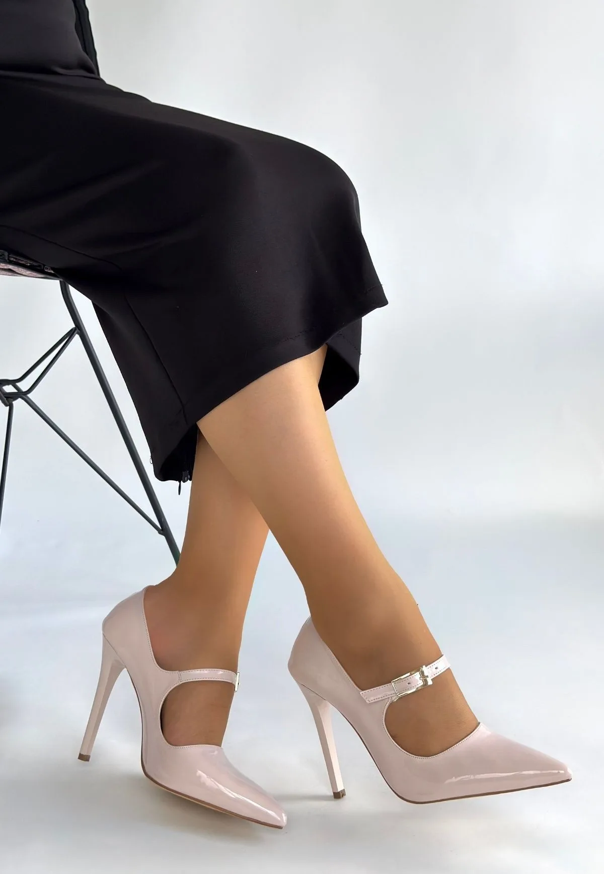 Erbilden Tiej Bej Rugan Stiletto Ayakkabı 11 cm Topuklu
