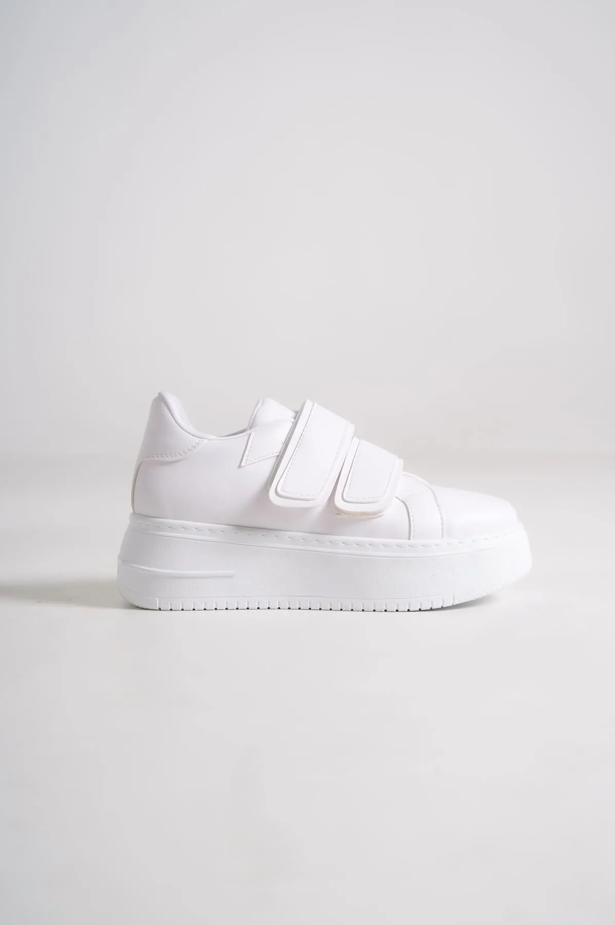 VALENCIA Bağcıksız Ortopedik Beyaz Kadın Sneaker Ayakkabı